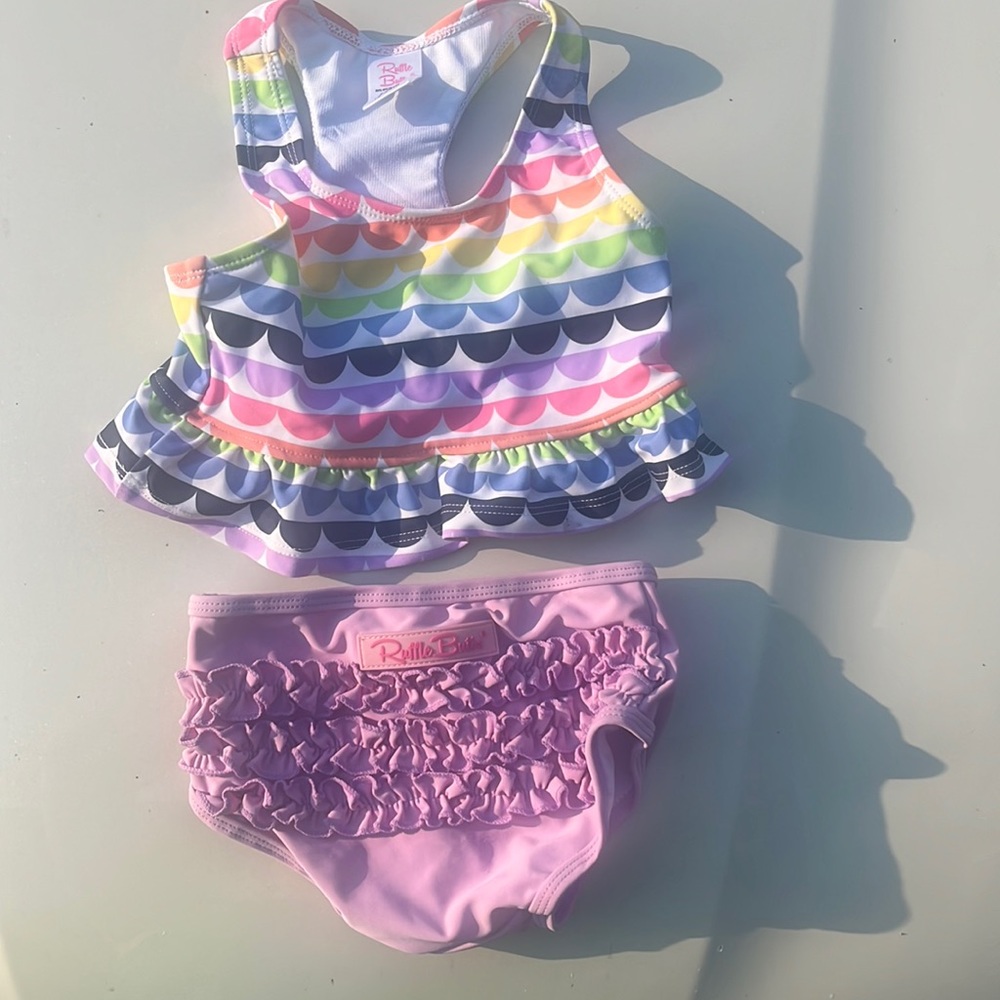 Ruffle Butts Girls Swim
